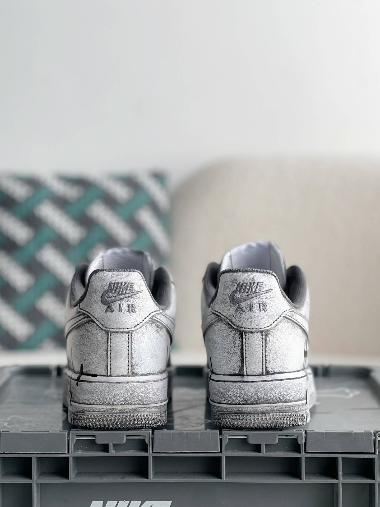 Ch*0me He**ts x nike air force 1 sneakers