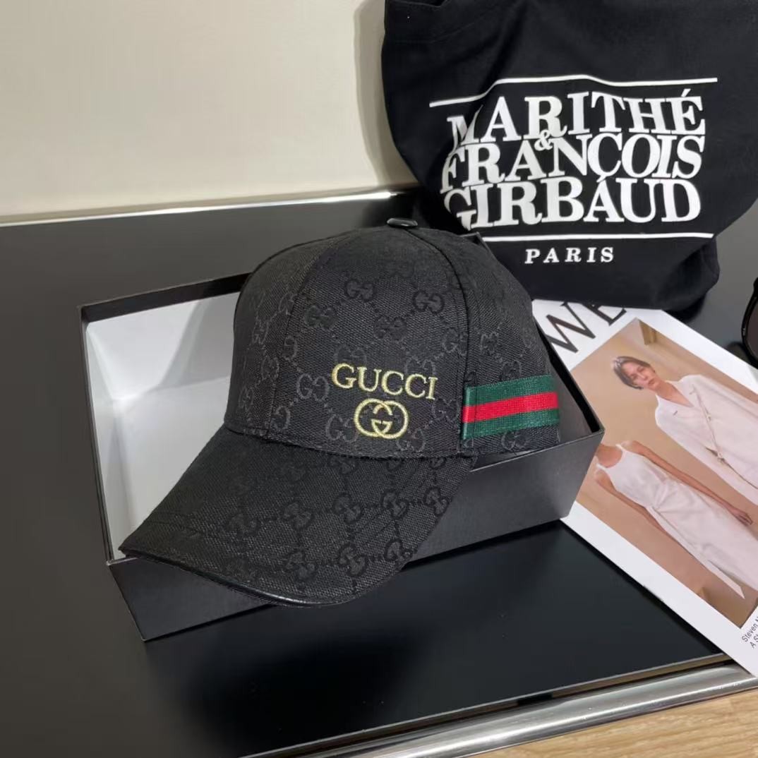 [#4825] G*u*i baseball cap peaked c ap hat