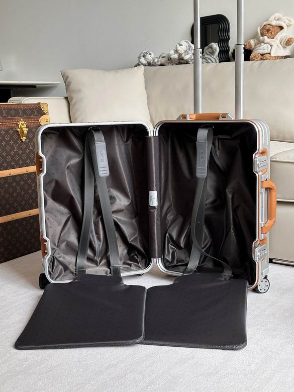 RIMOWA aluminum alloy original new limited edition carry-on trolley suitcase 21 inches