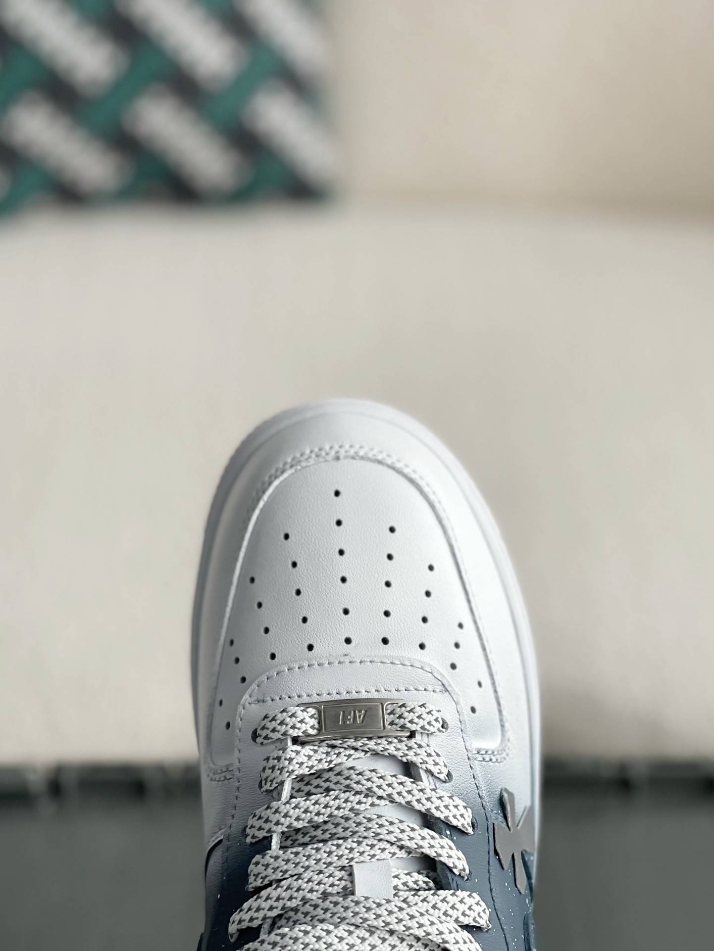 Ch*0me He**ts x nike air force 1 sneakers