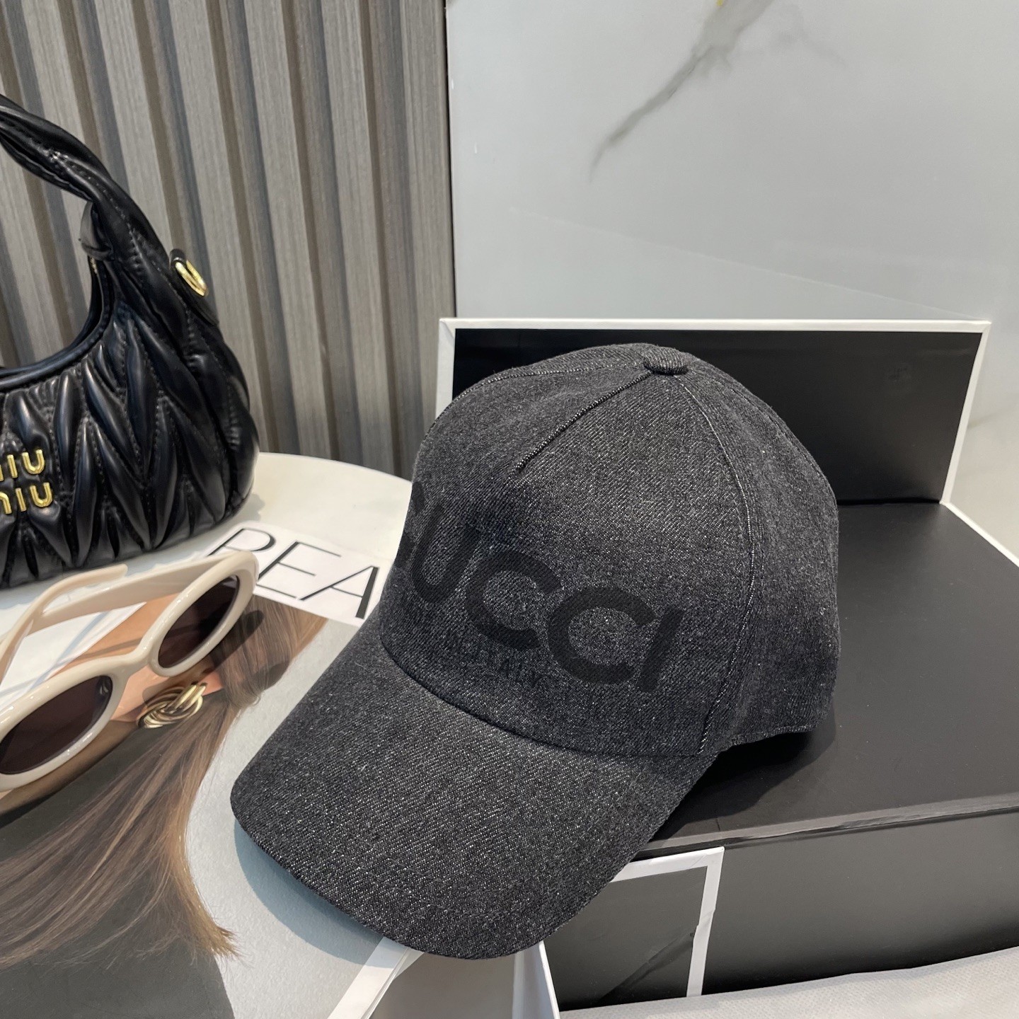 [#4995| G*u*i baseball cap peaked c ap hat