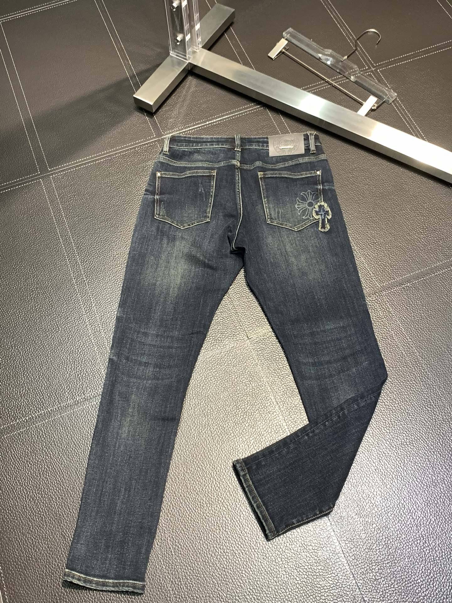 Ch*0me He**ts slim straight jeans