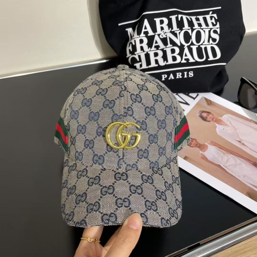 [#4902] G*u*i baseball cap peaked c ap hat