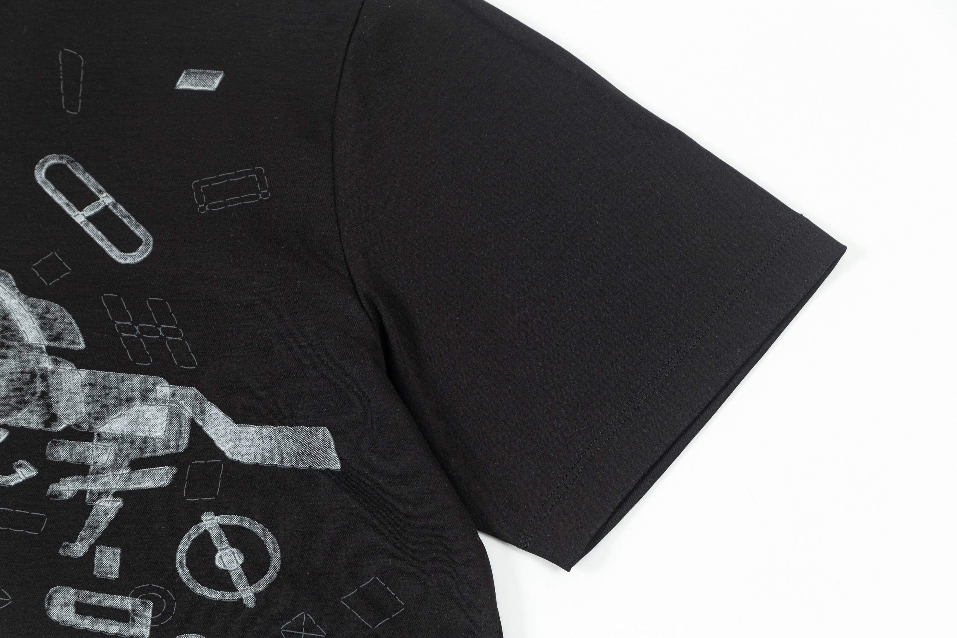 Blue Print T Shirt