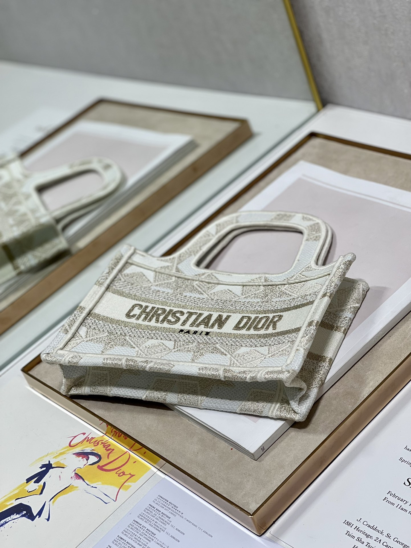 Mini Dior Book Tote