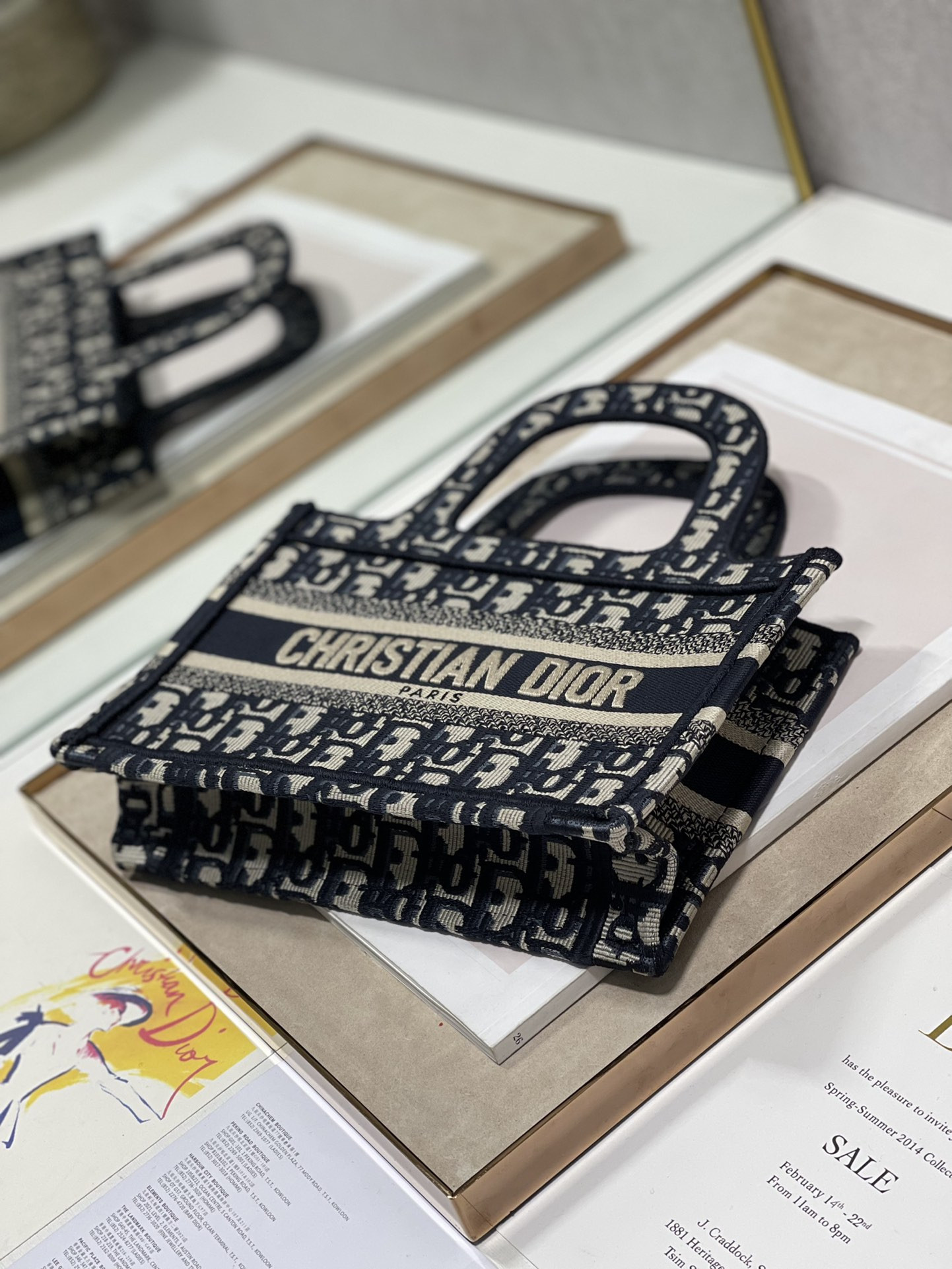 Mini Dior Book Tote