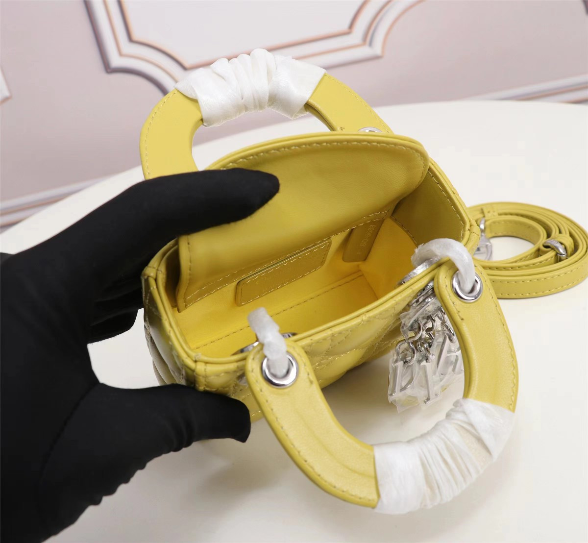 Lady Dior Micro Bag