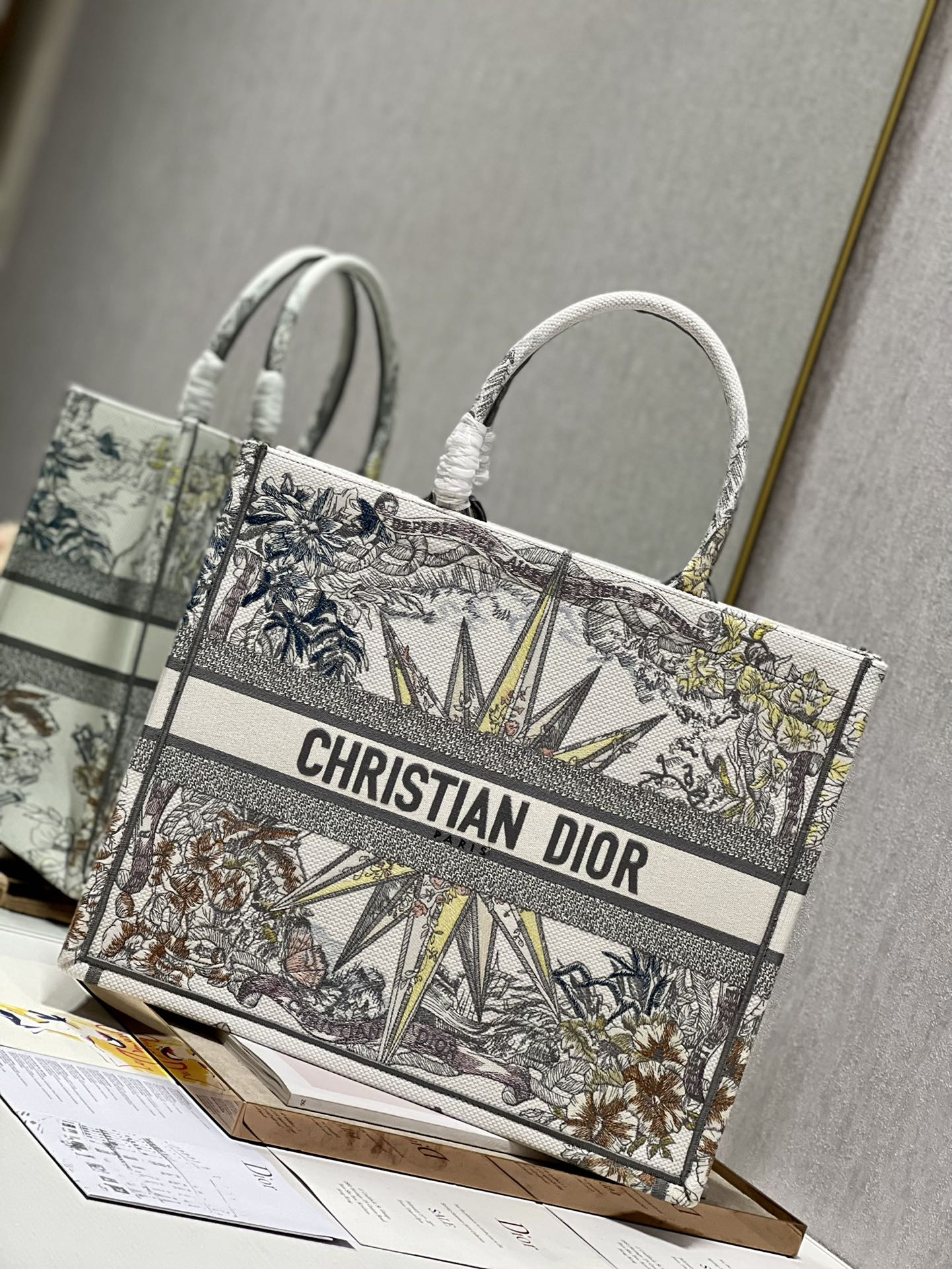 Large Dior Book Tote
