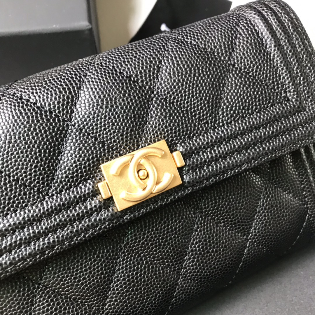 Chanle Flap Wallet